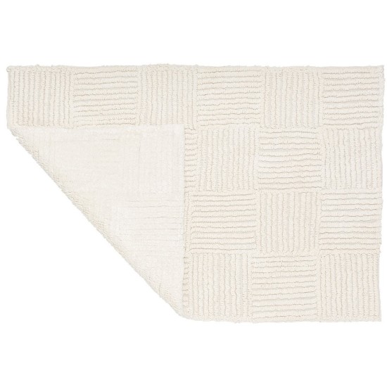 Πατάκι Μπάνιου Bathmats Reverse Ivory Sealskin (60x90) 1Τεμ