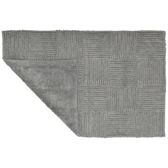 Πατάκι Μπάνιου Bathmats Reverse Grey Sealskin (60x90) 1Τεμ