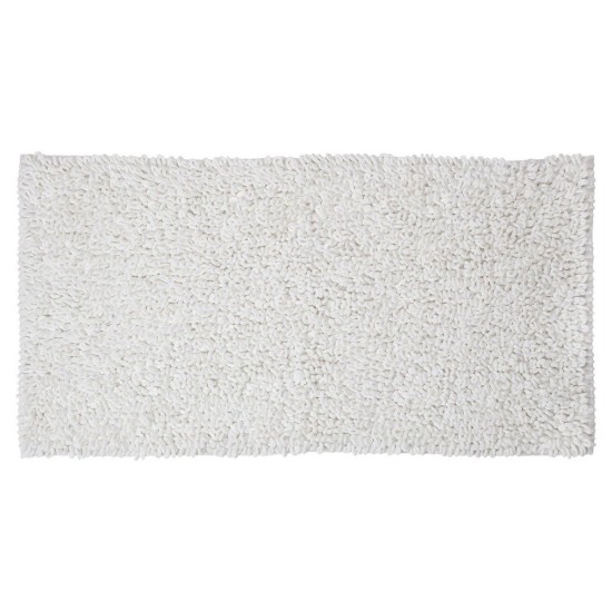Πατάκι Μπάνιου Bathmats Twist White Sealskin (60x120) 1Τεμ