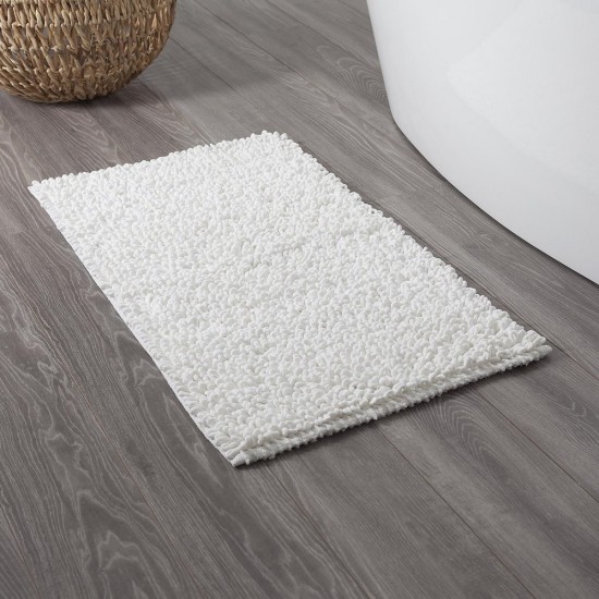 Πατάκι Μπάνιου Bathmats Twist White Sealskin (60x120) 1Τεμ