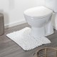 Πατάκι Λεκάνης Bathmats Twist White Sealskin (45x55) 1Τεμ