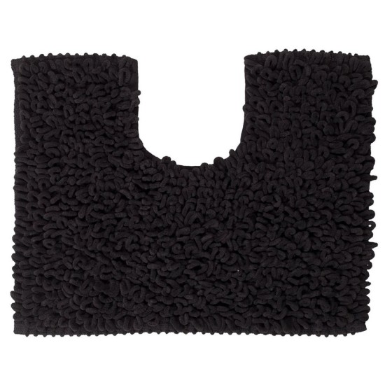 Πατάκι Λεκάνης Bathmats Twist Dark Grey Sealskin (45x55) 1Τεμ