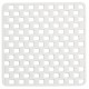 Πατάκι Αντιολισθητικό Ντουζιέρας Safety Mats Doby White Sealskin (50x50) 1Τεμ