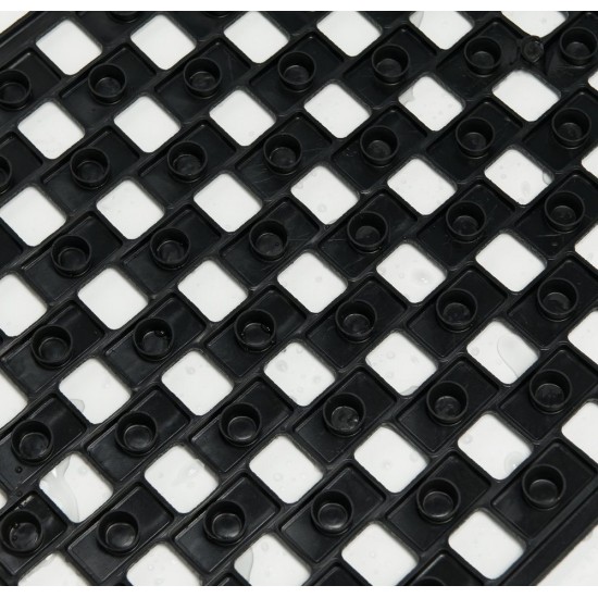 Πατάκι Αντιολισθητικό Ντουζιέρας Safety Mats Doby Black Sealskin (50x50) 1Τεμ