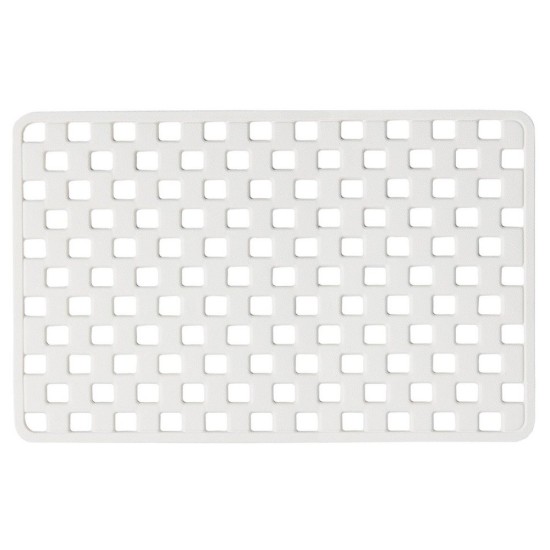 Πατάκι Αντιολισθητικό Μπανιέρας Safety Mats Doby White Sealskin (38x75) 1Τεμ