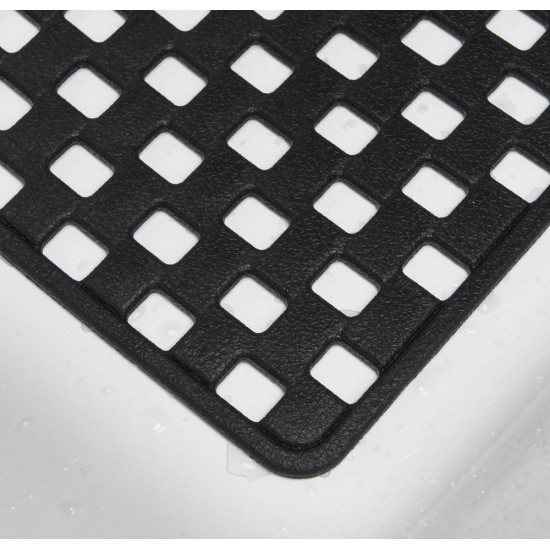 Πατάκι Αντιολισθητικό Μπανιέρας Safety Mats Doby Black Sealskin (38x75) 1Τεμ