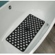 Πατάκι Αντιολισθητικό Μπανιέρας Safety Mats Doby Black Sealskin (38x75) 1Τεμ