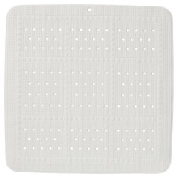 Πατάκι Αντιολισθητικό Ντουζιέρας Safety Mats Unilux White Sealskin (55x55) 1Τεμ