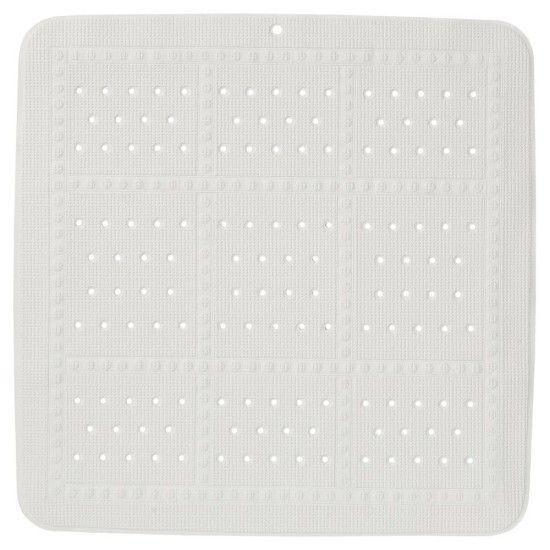 Πατάκι Αντιολισθητικό Ντουζιέρας Safety Mats Unilux White Sealskin (55x55) 1Τεμ