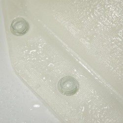 Μαξιλάρι Μπανιέρας Headrests Unilux White Sealskin (22x32) 1Τεμ