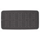 Πατάκι Αντιολισθητικό Μπανιέρας Safety Mats Unilux Anthracite Sealskin (35x70) 1Τεμ