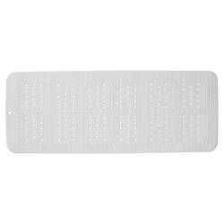 Πατάκι Αντιολισθητικό Μπανιέρας Safety Mats Unilux White Sealskin (35x90) 1Τεμ