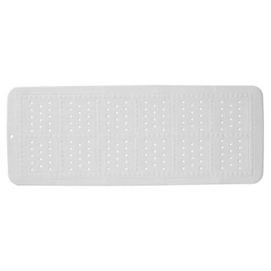 Πατάκι Αντιολισθητικό Μπανιέρας Safety Mats Unilux White Sealskin (35x90) 1Τεμ