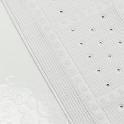 Πατάκι Αντιολισθητικό Μπανιέρας Safety Mats Unilux White Sealskin (35x90) 1Τεμ
