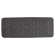 Πατάκι Αντιολισθητικό Μπανιέρας Safety Mats Unilux Anthracite Sealskin (35x90) 1Τεμ