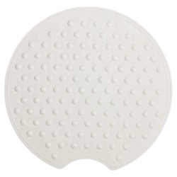 Πατάκι Αντιολισθητικό Ντουζιέρας Safety Mats Rotondo White Sealskin (Φ55εκ) 1Τεμ