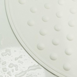 Πατάκι Αντιολισθητικό Ντουζιέρας Safety Mats Rotondo White Sealskin (Φ55εκ) 1Τεμ