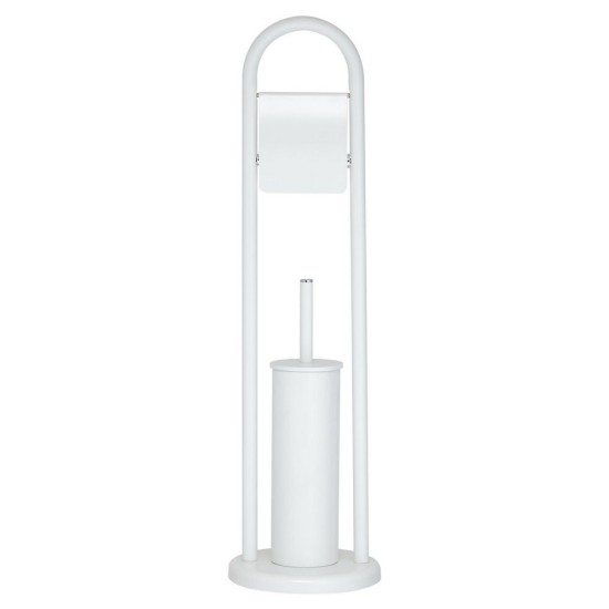 Σετ Μπάνιου Χαρτοθήκη & Πιγκάλ Accessories Acero Toilet Rack White Sealskin (19x19x70,5) 1Τεμ