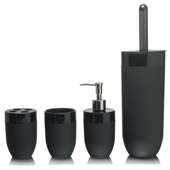 Ποτήρι Οδοντόβουρτσας Accessories Bloom Cup Black Sealskin 1Τεμ