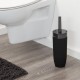 Πιγκάλ Accessories Bloom Toilet Brush Holder Black Sealskin 1Τεμ