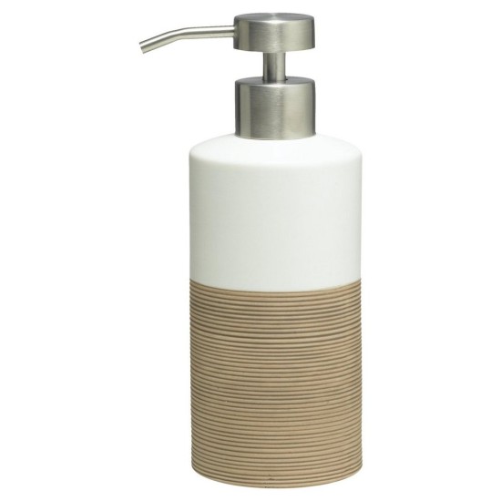 Δοχείο Κρεμοσάπουνου Accessories Doppio Soap Dispenser Sand Sealskin 1Τεμ