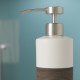 Δοχείο Κρεμοσάπουνου Accessories Doppio Soap Dispenser Brown Sealskin 1Τεμ