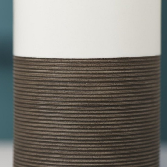 Δοχείο Κρεμοσάπουνου Accessories Doppio Soap Dispenser Brown Sealskin 1Τεμ