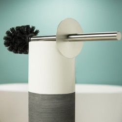 Πιγκάλ Accessories Doppio Toilet Brush Holder Grey Sealskin 1Τεμ