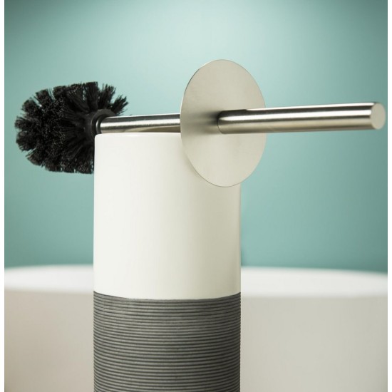 Πιγκάλ Accessories Doppio Toilet Brush Holder Grey Sealskin 1Τεμ