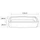 Σαπουνοθήκη Accessories Pierra Pierra Soap Dish Grey Sealskin 1Τεμ