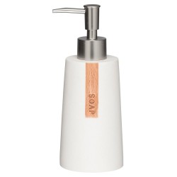 Δοχείο Κρεμοσάπουνου Accessories Pierra Soap Dispenser White Sealskin 1Τεμ