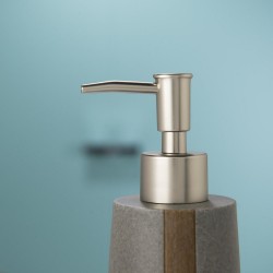 Δοχείο Κρεμοσάπουνου Accessories Pierra Soap Dispenser Grey Sealskin 1Τεμ