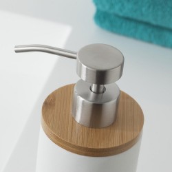 Δοχείο Κρεμοσάπουνου Accessories Grace Soap Dispenser White Sealskin 1Τεμ