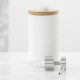 Δοχείο Κρεμοσάπουνου Accessories Grace Soap Dispenser White Sealskin 1Τεμ Δοχείο Κρεμοσάπουνου Accessories Grace Soap Dispenser White Sealskin 1Τεμ