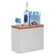 Ποτήρι Οδοντόβουρτσας Accessories Grace Electric Toothbrush Holder White Sealskin 1Τεμ Ποτήρι Οδοντόβουρτσας Accessories Grace Electric Toothbrush Holder White Sealskin 1Τεμ