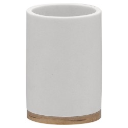 Ποτήρι Οδοντόβουρτσας Accessories Grace Cup White Sealskin 1Τεμ