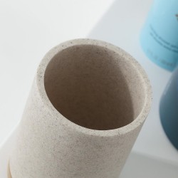 Ποτήρι Οδοντόβουρτσας Accessories Grace Cup Sand Sealskin 1Τεμ