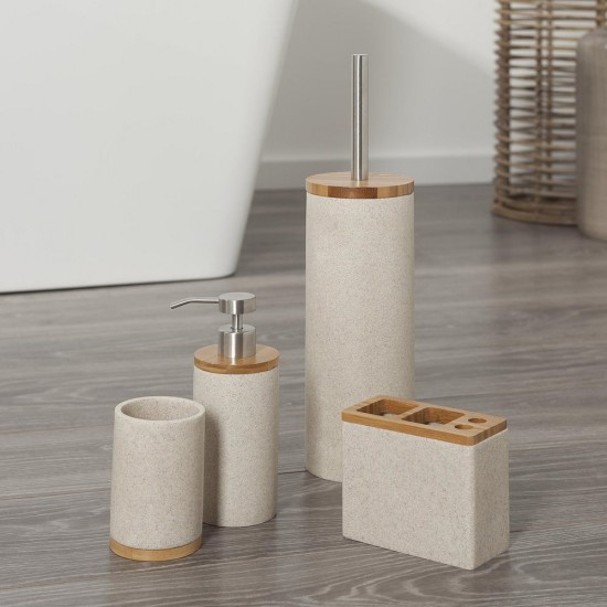 Ποτήρι Οδοντόβουρτσας Accessories Grace Cup Sand Sealskin 1Τεμ