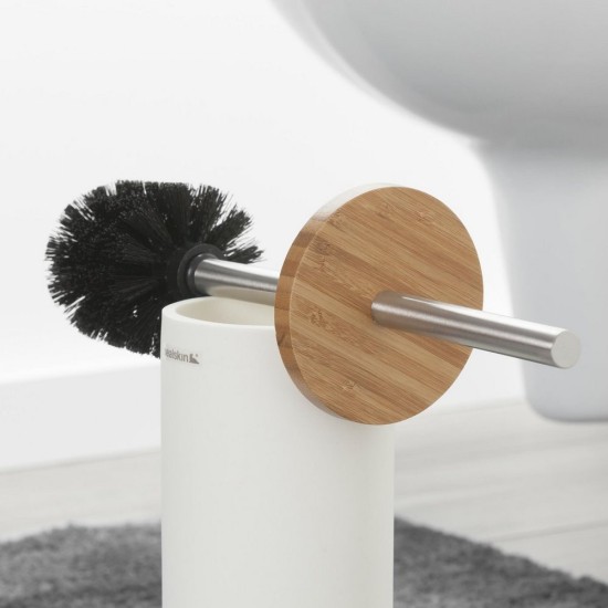 Πιγκάλ Accessories Grace Toilet Brush Holder White Sealskin 1Τεμ