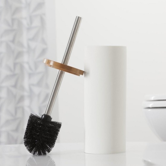 Πιγκάλ Accessories Grace Toilet Brush Holder White Sealskin 1Τεμ
