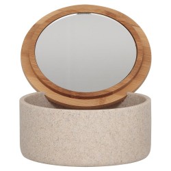 Θήκη Καλλυντικών Επικαθήμενη Accessories Cosmetic Box Sand Sealskin 1Τεμ Θήκη Καλλυντικών Επικαθήμενη Accessories Cosmetic Box Sand Sealskin 1Τεμ