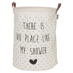 Καλάθι Απλύτων Laundry Bags Lyrics Ecru Sealskin (50x40) 1Τεμ