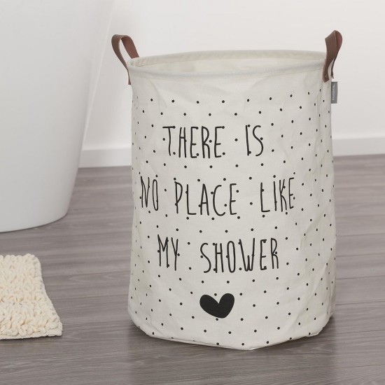 Καλάθι Απλύτων Laundry Bags Lyrics Ecru Sealskin (50x40) 1Τεμ
