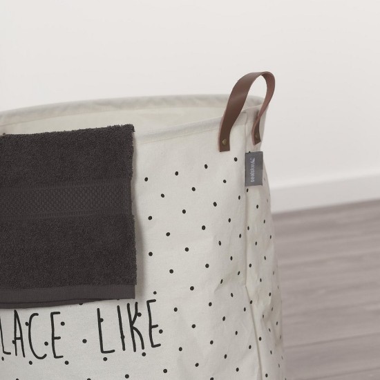 Καλάθι Απλύτων Laundry Bags Lyrics Ecru Sealskin (50x40) 1Τεμ