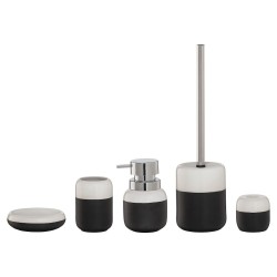 Δοχείο Κρεμοσάπουνου Accessories Sphere Soap Dispenser Black Sealskin 1Τεμ