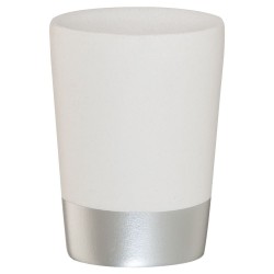 Ποτήρι Οδοντόβουρτσας Accessories Glossy Cup Silver Sealskin 1Τεμ