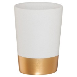 Ποτήρι Οδοντόβουρτσας Accessories Glossy Cup Gold Sealskin 1Τεμ
