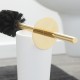 Πιγκάλ Accessories Glossy Toilet Brush Holder Gold Sealskin 1Τεμ