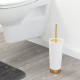 Πιγκάλ Accessories Glossy Toilet Brush Holder Gold Sealskin 1Τεμ