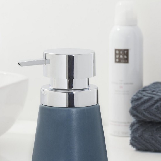 Δοχείο Κρεμοσάπουνου Accessories Conical Soap Dispenser Blue Sealskin 1Τεμ Δοχείο Κρεμοσάπουνου Accessories Conical Soap Dispenser Blue Sealskin 1Τεμ
